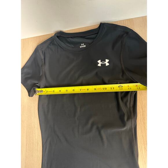 Under Armour HeatGear OG Compression Women's Black - Size S - NEW - Picture 8 of 13
